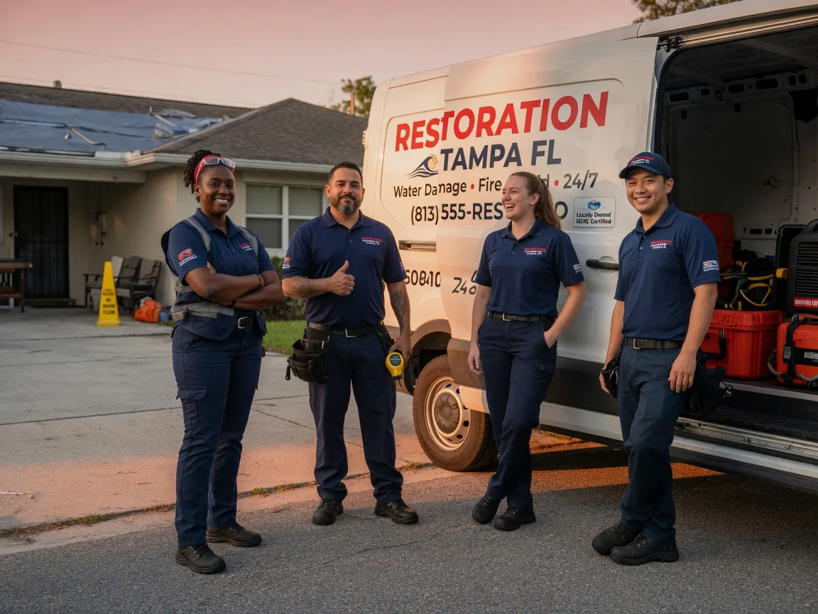 Water Damage Restoration company in Como, TX
